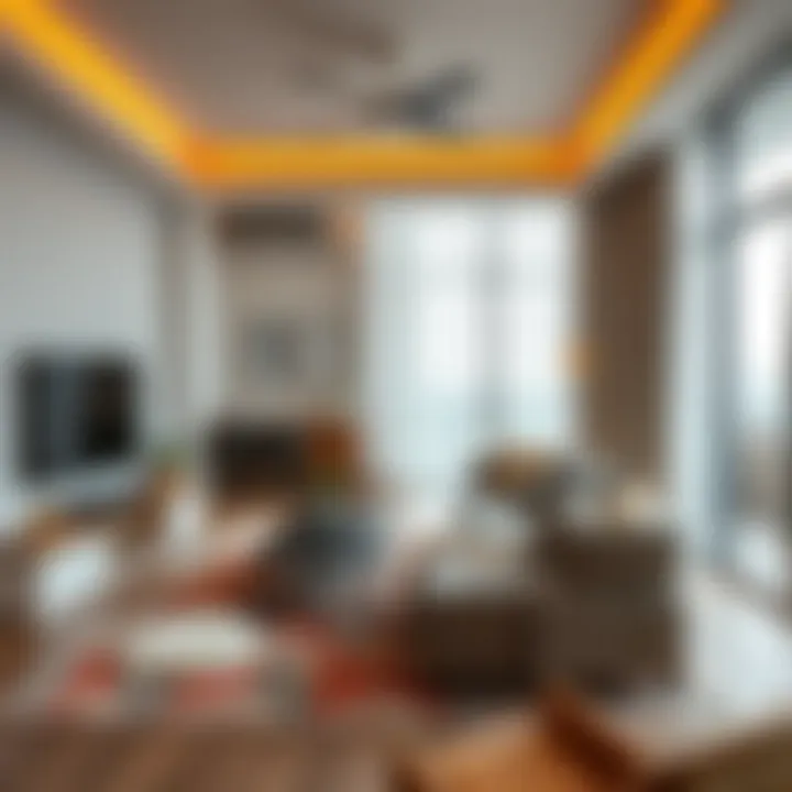Inviting Living Space in Discovery Gardens Cozy living area of a furnished studio