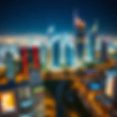 Urban Development and Smart City Technologies Urban development plan illustrating smart city technologies