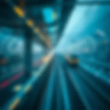 High-speed transportation network reflecting advanced infrastructure