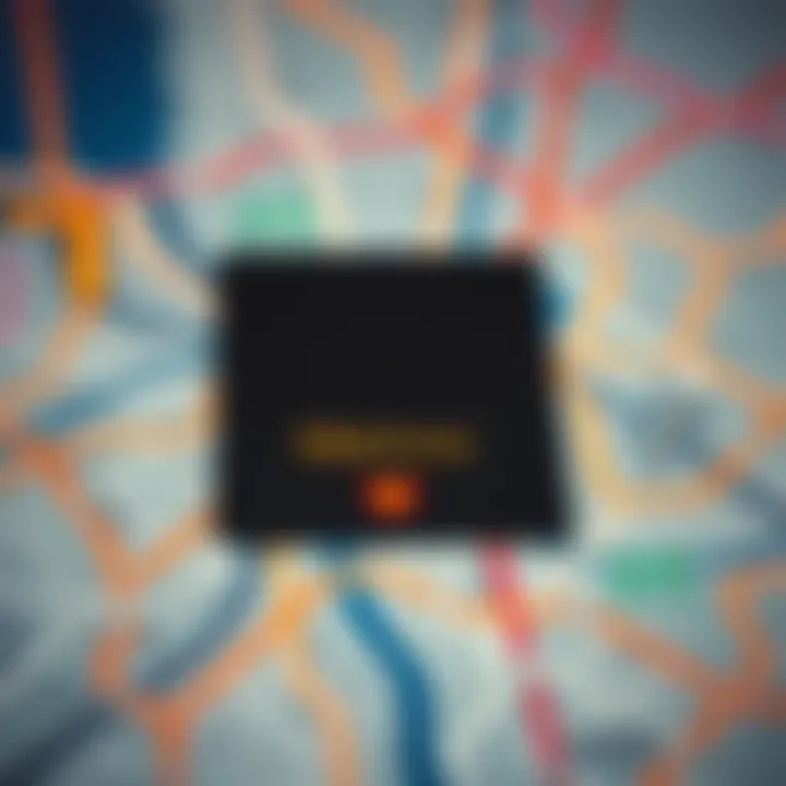 Metro map showcasing station locations in Dubai