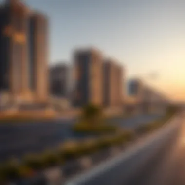 Major roads and transport links enhancing accessibility to the estate Accessibility routes near Jumeirah Golf Estate