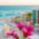 Vibrant Beachfront of La Mer Dubai Stunning beachfront view of La Mer Dubai showcasing vibrant colors