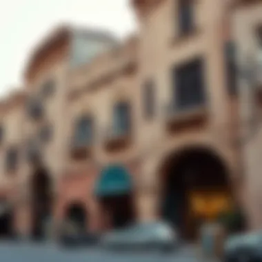 Historical Architecture of Bur Dubai Historical architecture surrounding Meena Bazaar reflecting Bur Dubai's rich heritage