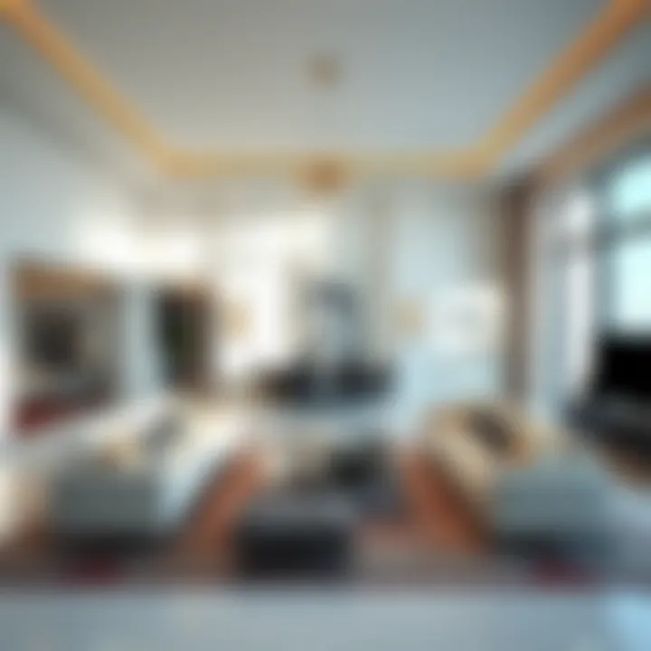 Sophisticated Interior Design of Nad Al Sheba Villas Interior design of a Nad Al Sheba Villa with contemporary furnishings