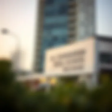 Al Ghanem Real Estate Signage Signage of Al Ghanem Real Estate at a property site