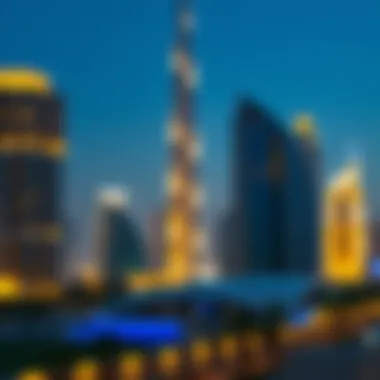 Dubai Real Estate Market Trends Graph illustrating real estate market trends in Dubai