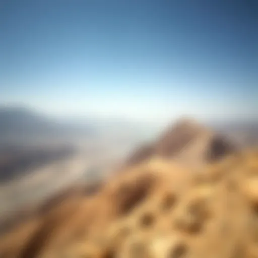 Breathtaking view of Jebel Jais peak