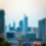 Scenic view of the UAE skyline showcasing modern architecture