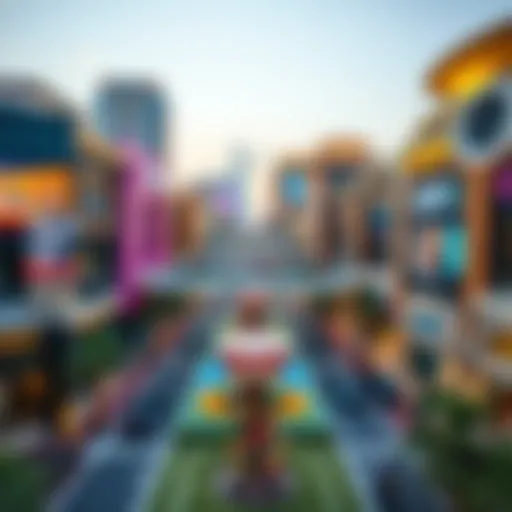 Stunning view of Mall of Emirates