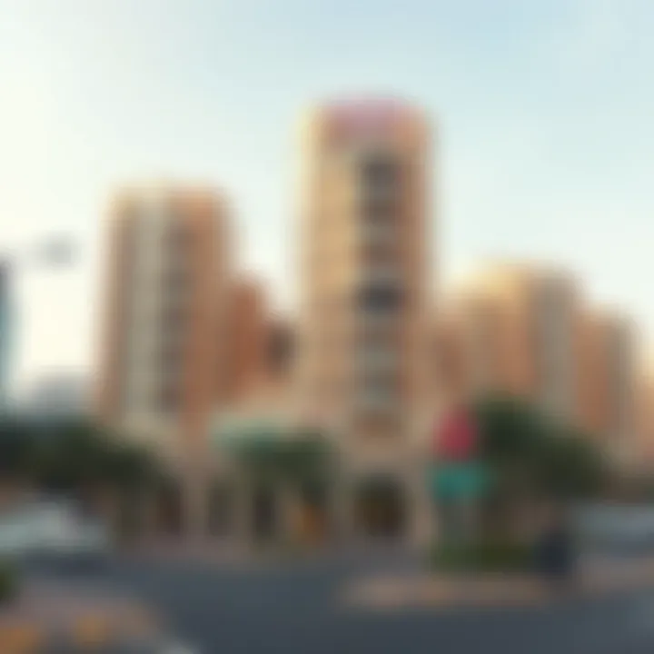 A vibrant neighborhood atmosphere