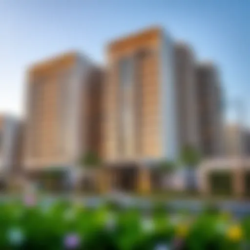 Stunning architectural design of Park Ridge Executive Residences 2 showcasing modern aesthetics.