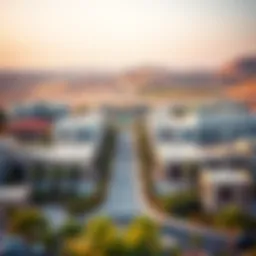 Scenic view of Ras Al Khaimah showcasing its landscapes and modern architecture