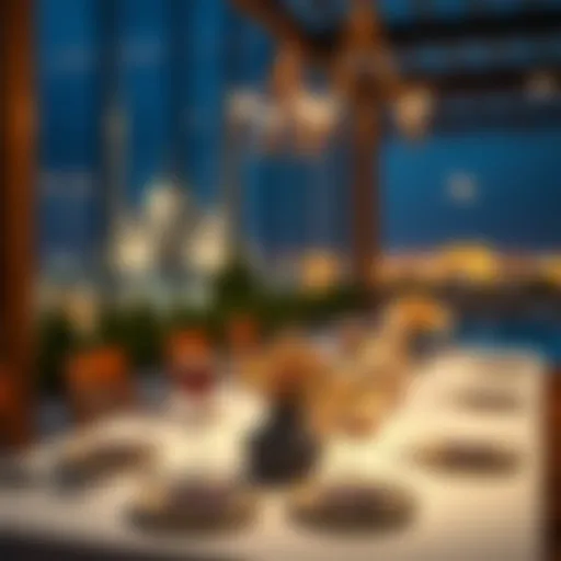 An Elegant Table Setting for Iftar Elegant table setting for iftar