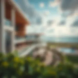 Aerial view showcasing the stunning architectural design of Samana Golf Views