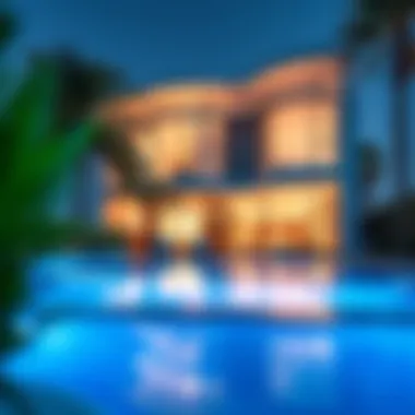 Modern Residential Marvel Luxurious residential property showcasing modern architecture