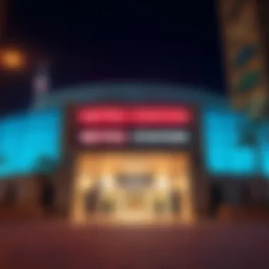 Stadium Metro Station: Gateway to Excitement Stadium Metro Station entrance with vibrant surroundings