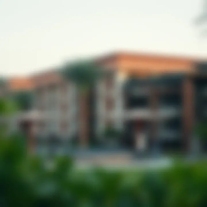Vibrant community spaces within The Oasis Dubai