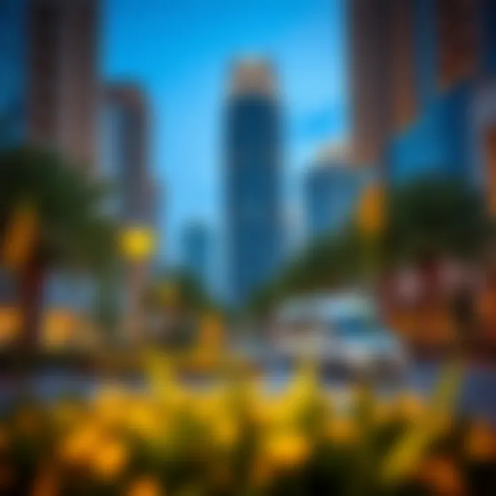 Amenities Surrounding Tiffany Tower Cluster W Surrounding amenities near Tiffany Tower Cluster W, including parks and shopping areas