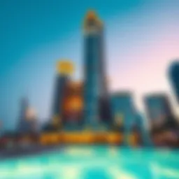 Stunning view of Tiffany Tower Cluster W showcasing modern architecture