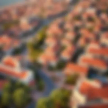 Community Life: Vibrancy and Engagement An aerial view of a vibrant community developed by Imkan.