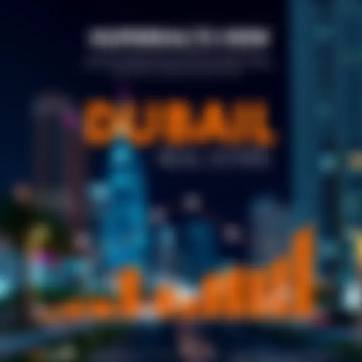 Dubai Real Estate Market Trends An infographic depicting real estate market trends in Dubai.