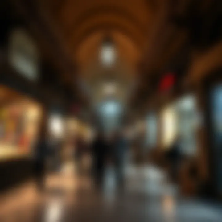 Exploring the Bustling Corridors of Naif Souq Visitors exploring the bustling corridors of Naif Souq