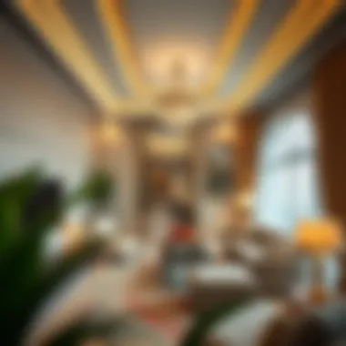 Elegant Interior Design in Rental Properties Luxurious interior of a rental property